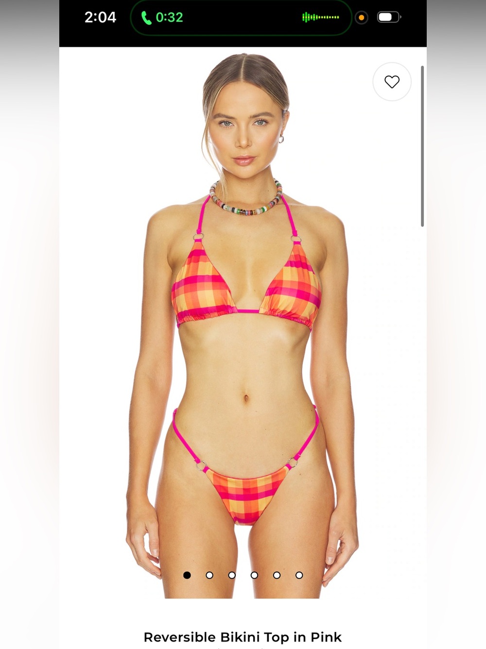 Tiger Mist Reversible bikini